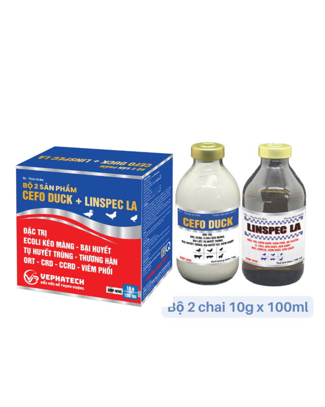 BỘ SẢN PHẨM CEFODUCK +LINSPEC