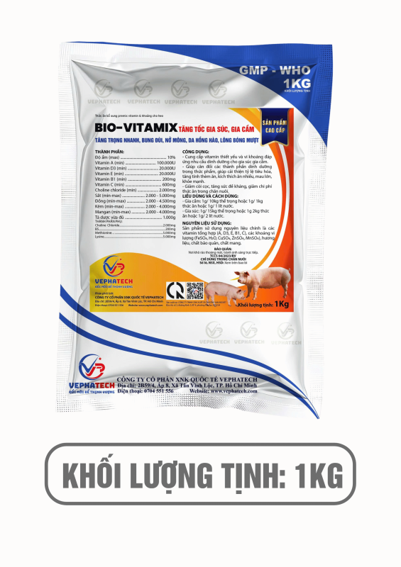 VITAMIX  SP TĂNG TỐC GIA SÚC, GIA CẦM cao cấp